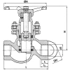 Cast Iron KLINGER KVMn Piston valve  | KP-123